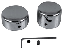 AXLE NUT COVER KITS FOR BIG TWIN & SPORTSTER