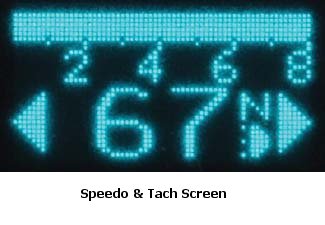 3000 SERIES DIGITAL SPEEDOMETER/TACHOMETER FOR CUSTOM HANDLEBAR USE