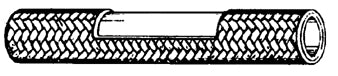 CLEAR COATED BRAIDED STAINLESS STEEL BRAKE HOSE FOR ALL MODELS