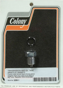 OIL TANK, PRIMARY AND TRANSMISSION DRAIN PLUGS