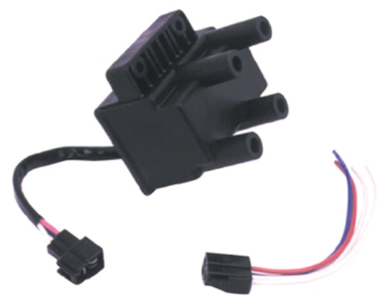SINGLE FIRE DUAL PLUG IGNITION COIL & COVER MOUNT FOR AFTERMARKET IGNITIONS
