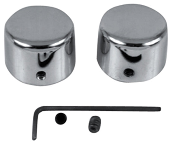 AXLE NUT COVER KITS FOR BIG TWIN & SPORTSTER