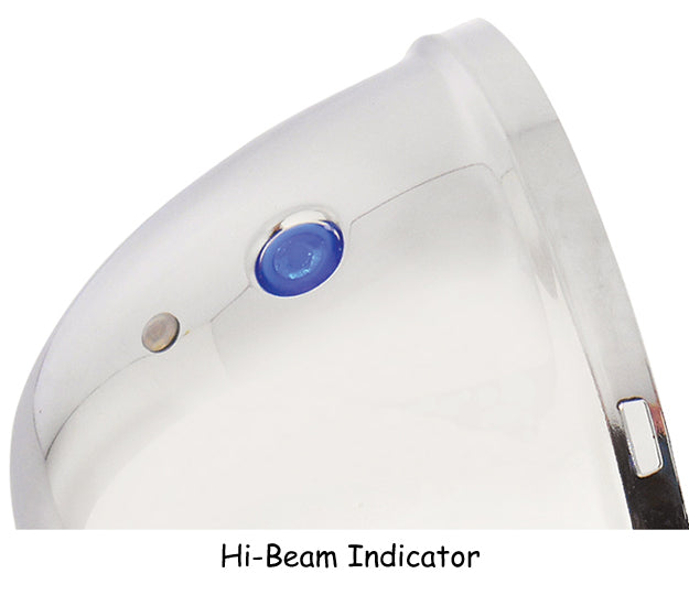 V-FACTOR 4 1/2" HEADLIGHT SHELL FOR CUSTOM USE