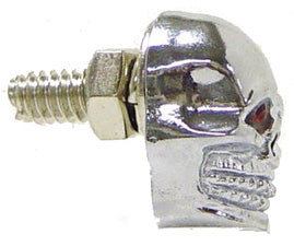 DIE CAST SKULL MOUNT FASTENERS FOR ALL MOTORCYCLES