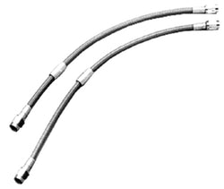 CLEAR COATED UNIVERSAL #3 BRAKE HOSES & FITTINGS FOR ALL MODELS