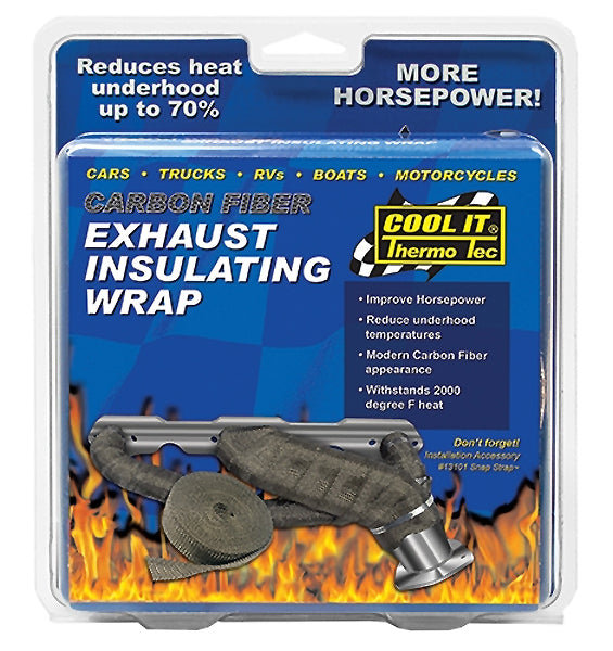 EXHAUST INSULATING WRAP FOR HEADER PIPES