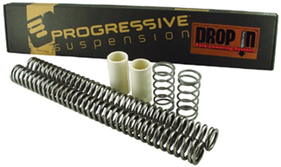 DROP IN FRONT FORK LOWERING KIT FOR BIG TWIN