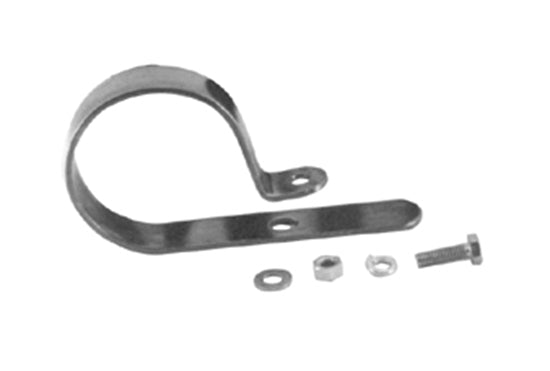 CHROME UNIVERSAL CLAMPS FOR MUFFLERS