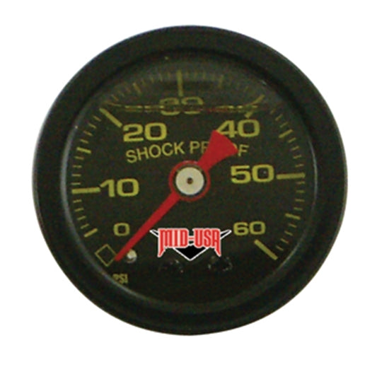 PRESSURE GAUGES WITH MID-USA LOGO FOR CUSTOM USE