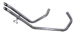 UPSWEEP GOOSENECK DRAG PIPE EXHAUST SET FOR IRONHEAD SPORTSTER