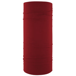 MOTLEY TUBE, SOLID RED SOFT POLYESTER ZAN# T286